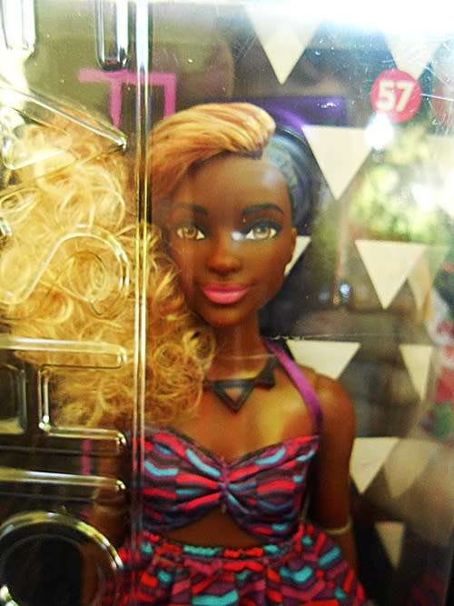 collectable Barbie doll Fashionistas  African doll curvy