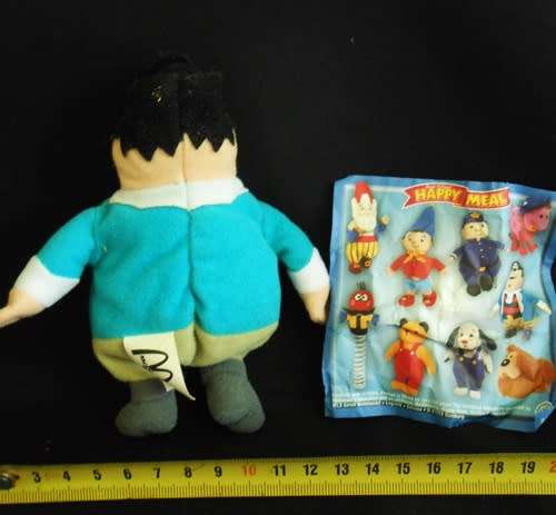 McDonalds Happy Meal Toy 2001 Childrens TV Characters Captain Pugwash Plush  Collectable