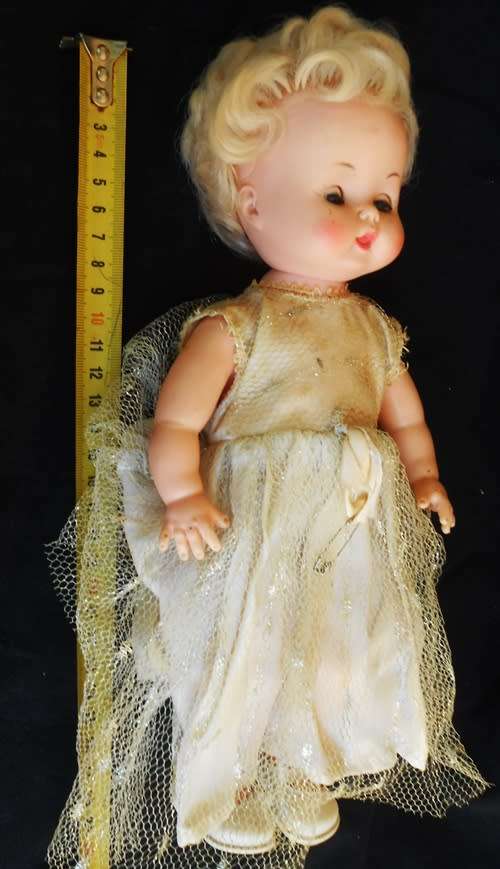 Vintage vinyl doll from 1960 s all original clothes