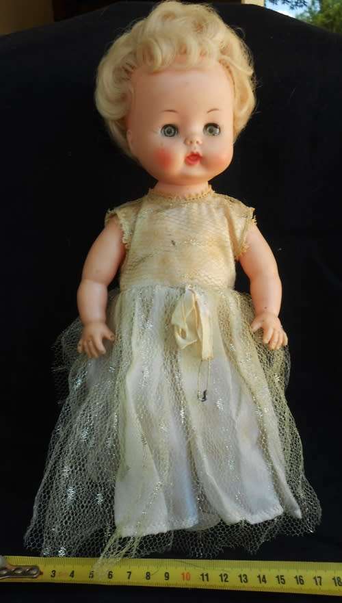 Vintage vinyl doll from 1960 s all original clothes