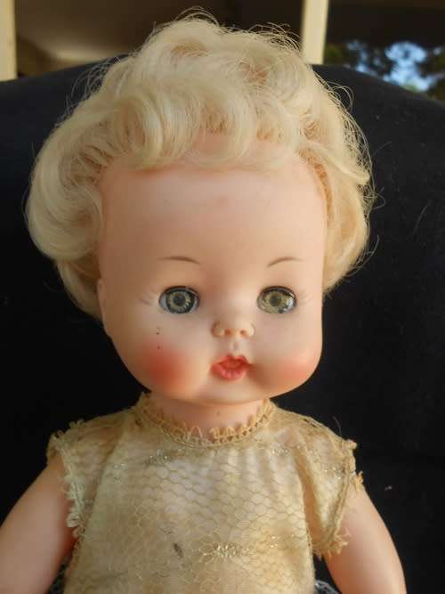 Vintage vinyl doll from 1960 s all original clothes