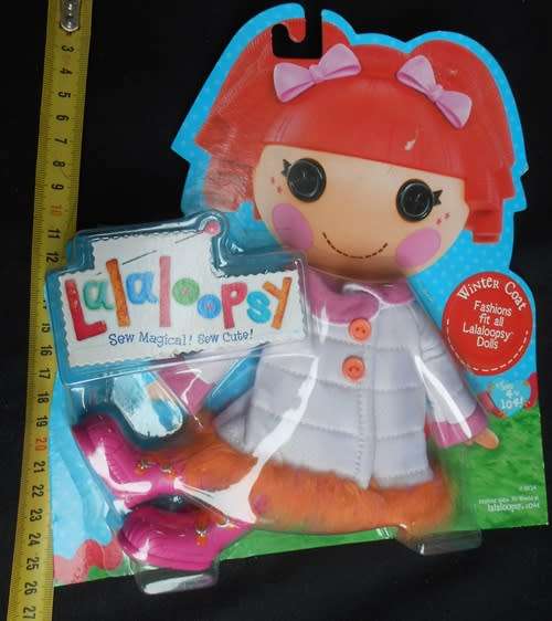 collectable Lalaloopsy doll s Winter Coat to fit all Lalaloopsy dolls N I P