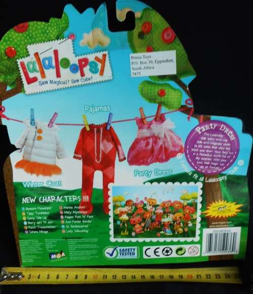 collectable Lalaloopsy doll s Party Dress to fit all Lalaloopsy dolls N I P