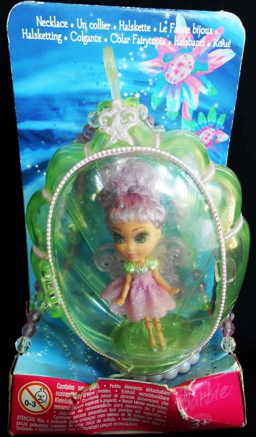 Collectable Barbie Fairy Necklace or ring  N I P made for Mattel 2006