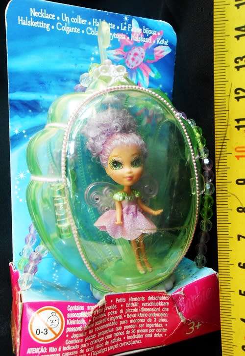 Collectable Barbie Fairy Necklace or ring  N I P made for Mattel 2006