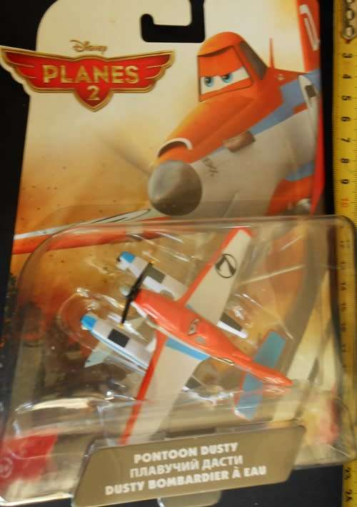 Collectable Disney Planes PONTOON DUSTY from the Disney Movie Planes 2 N I P