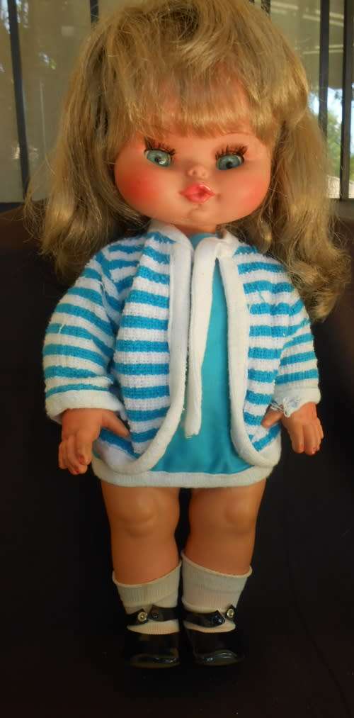 Vintage Furga Doll Made in Italy in all original outfit from 1960 s