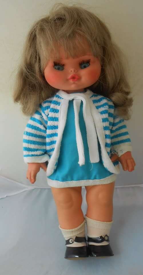 Vintage Furga Doll Made in Italy in all original outfit from 1960 s