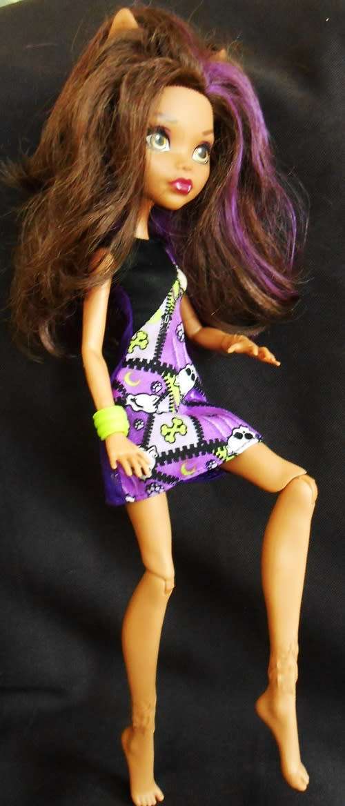 Collectable Monster High Doll Clawdeen Wolf daughter of Werewolf Doll 2015