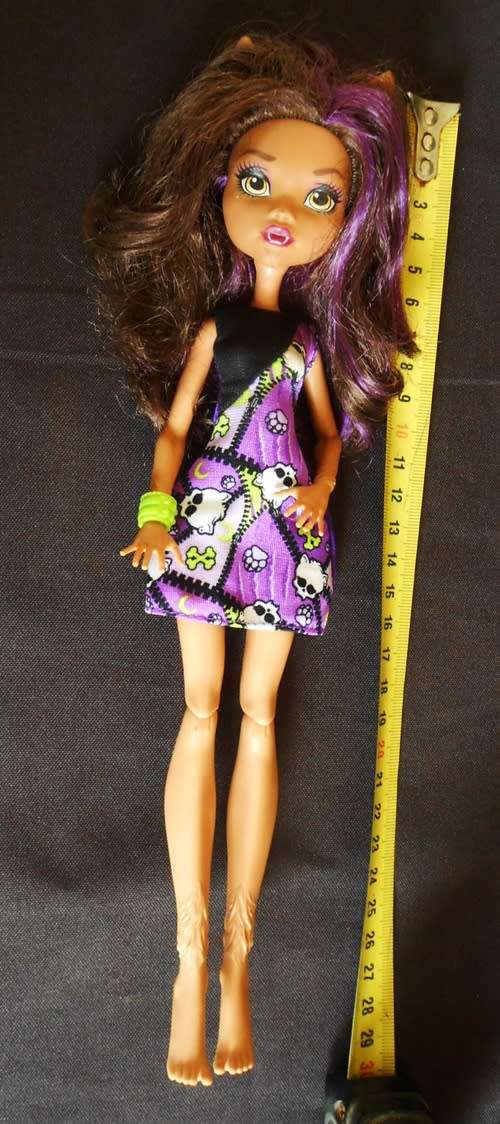Collectable Monster High Doll Clawdeen Wolf daughter of Werewolf Doll 2015