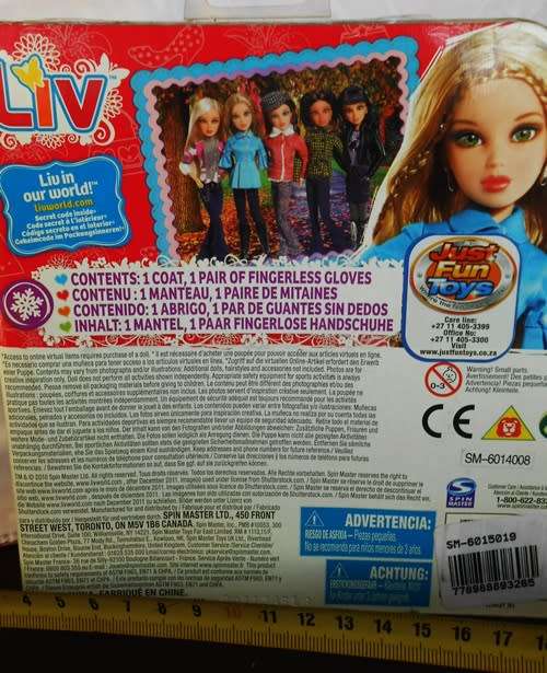 collectable clothes for LIv doll will fit Barbie Liv n Hip