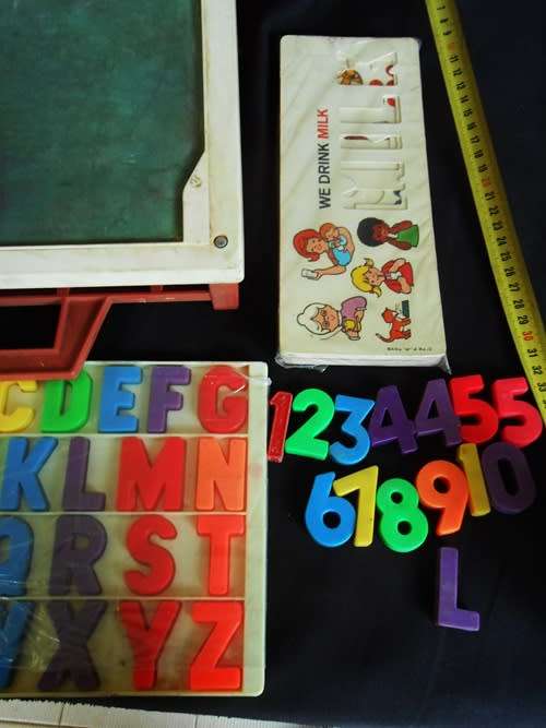 Vintage Fisher Price School Days Play Desk. 1970 s.