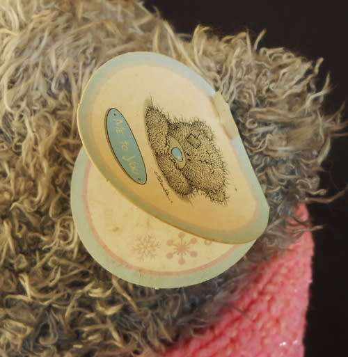 collectable Me to You Teddy in pink knitted top New with tags