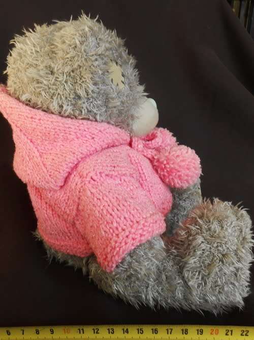 collectable Me to You Teddy in pink knitted top New with tags