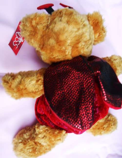 Russ - Loveybug Teddy Bear - A cute Lady Bug Bear - like new