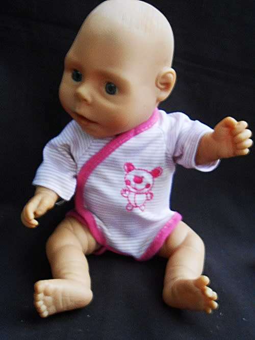 Newborn Baby Girl doll anatomically correct 31 cm with dummy