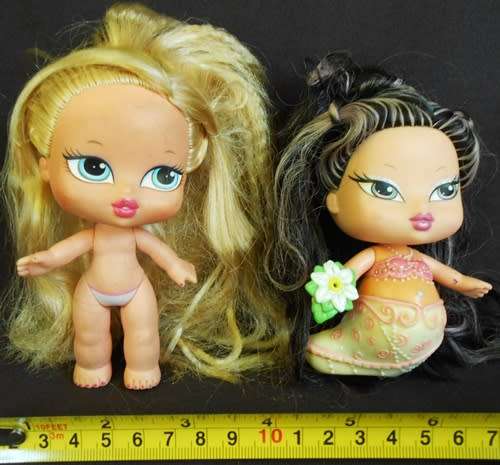 two collectable Baby Bratz dolls