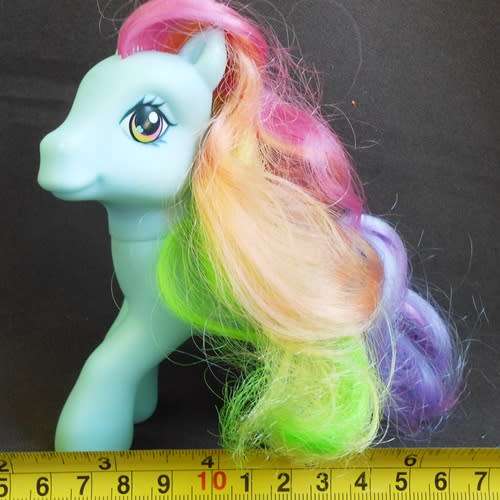 2007 My Little Pony Rainbow Dash G3 MLP Hasbro Blue