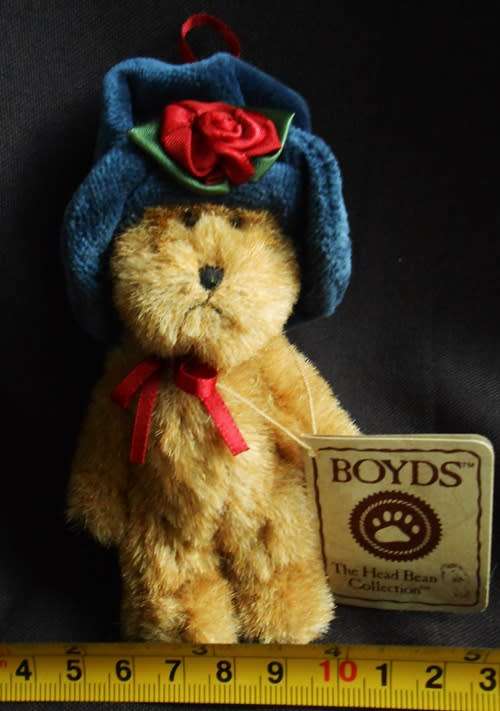 collectable small Genuine Boyds bear Missy with tag.