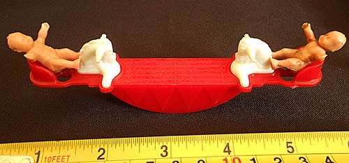 vintage Miniature dollhouse furniture outdoor park playset