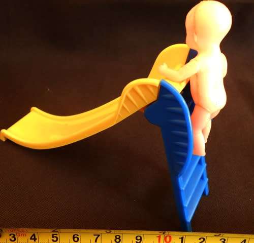 vintage Miniature dollhouse furniture outdoor park playset