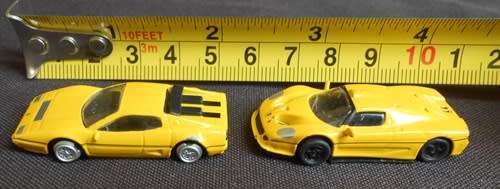 KYOSHO two mini ferrari model cars