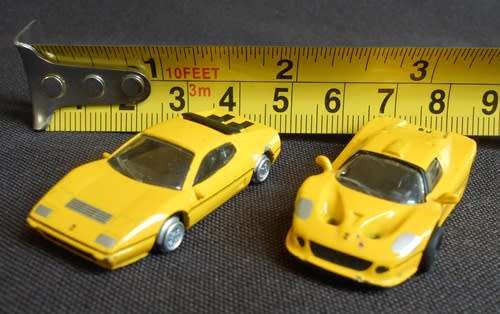 KYOSHO two mini ferrari model cars