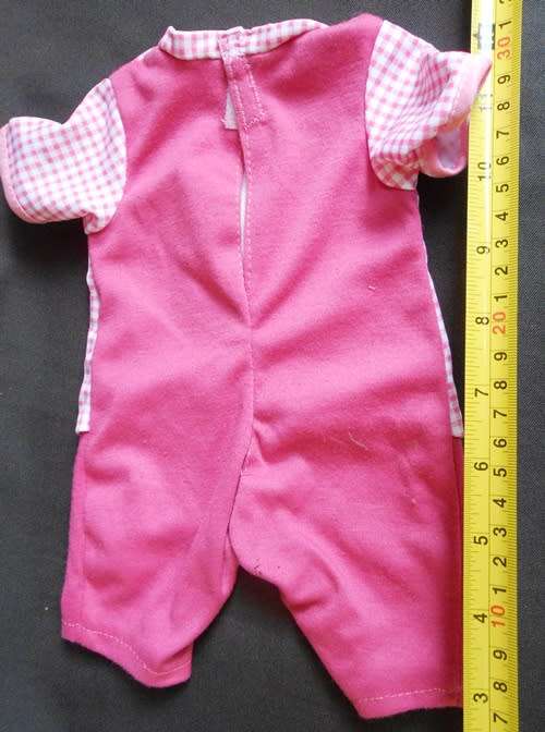 one piece top and pants outfit for a Doll made For Simba Newborn Baby Doll