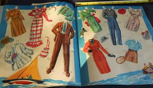 collectable paper dolls from 1940 s