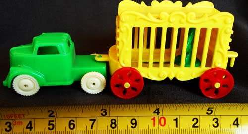 Vintage  1950'S HARD PLASTIC TRUCK LOT (MADE IN CANADA)