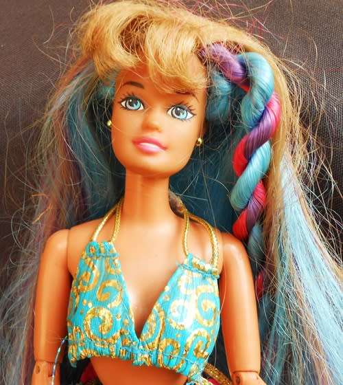vintage Hula Hair Teresa Barbie Doll Mattell 1993