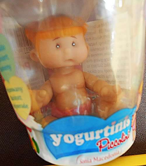 Three Collectale small Yogurtini Piccolini Dolls