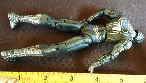 Marvel Legends Spider-Man Black and Gold NWH 6" Figure LOOSE