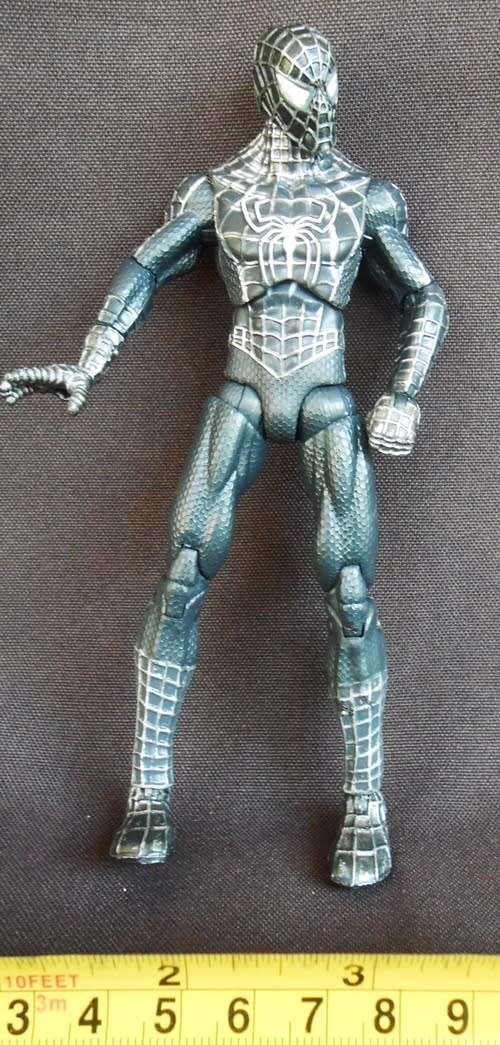 Marvel Legends Spider-Man Black and Gold NWH 6" Figure LOOSE
