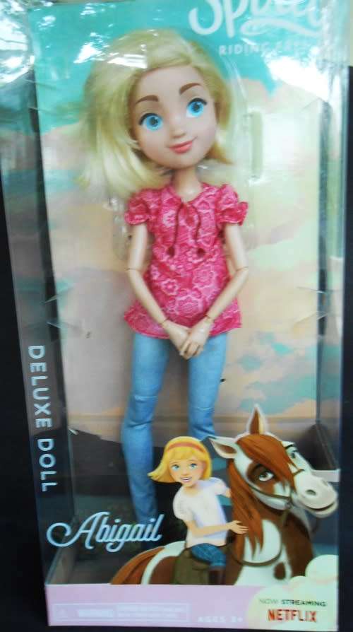 collectable doll Abigail from Dreamworks Spirit Riding Free