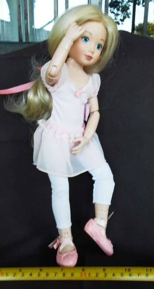 Lovely Zapf Creation 14` Jolina Ballerina doll- 34 Points of Articulation