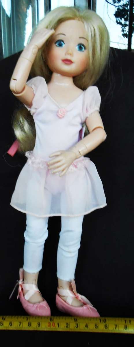 Lovely Zapf Creation 14` Jolina Ballerina doll- 34 Points of Articulation