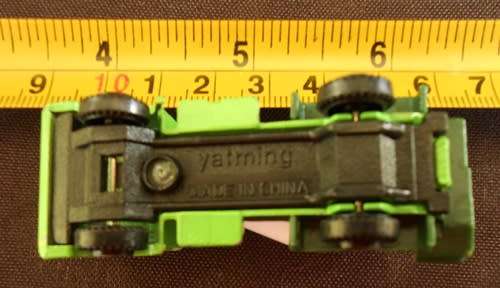 collectable Vintage Yatming Green Cement Mixer CHINA