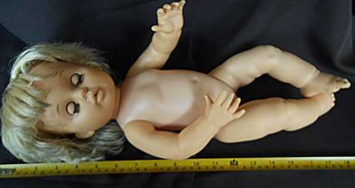 Vintage Pedigree First Love Doll Blonde Baby collectable very good condition