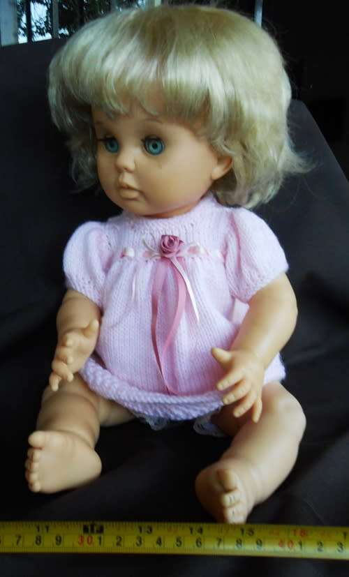 Vintage Pedigree First Love Doll Blonde Baby collectable very good condition