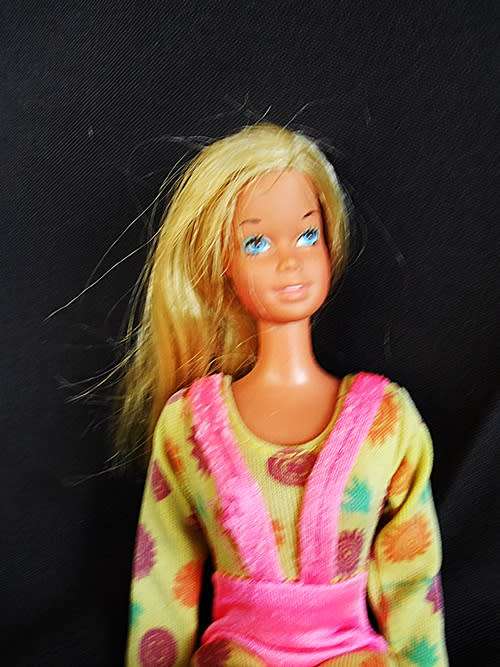 Collectable Vintage 1966 Mattel Barbie Doll Made in Japan Patent Pending Twist and Turn Rare item