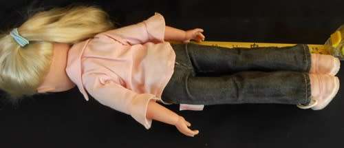 Collectable doll Madeleine by Simba Original clothes and shoes with doll stand.