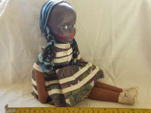 Rag Doll with Celluloid Face