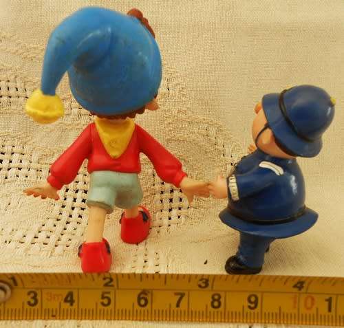 Mcdonalds Happy Meal Toy 2005 Childrens Favourite TV Toy 2 Noddy figures noddy and Mr Plod
