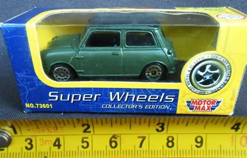 Motor Max Super Wheels Collector`s Edition No. 73601  mini cooper
