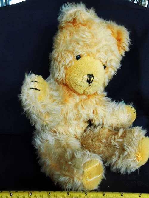 Vintage Collectable Merrythought Mohair Teddy Bear made in England