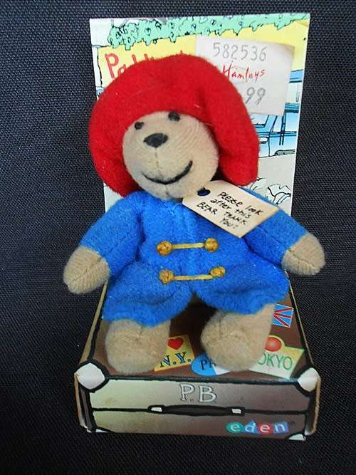 Collectable Paddington Mini Bear from Hamleys London