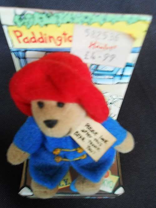 Collectable Paddington Mini Bear from Hamleys London