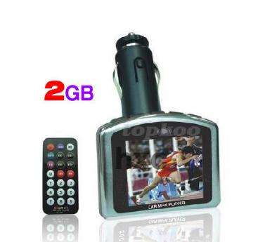1.8"LCD Car MP4/3 Player- with BUILT in 2GB memory