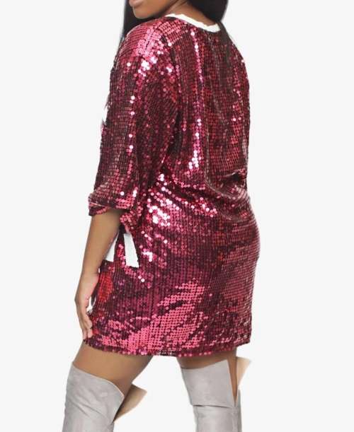 Sequins Top Pink